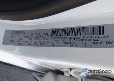 2020 Ram 1500 Rebel 4X4 5'7 Box from USA, damaged, VIN 1C6SRFLT5LN214584